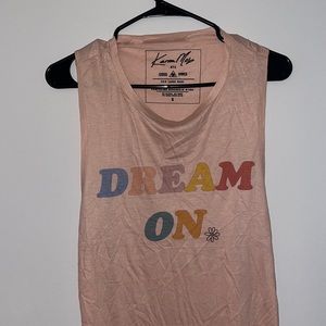 Karma job spiritual gangster theme hippy bohemian tank top summer